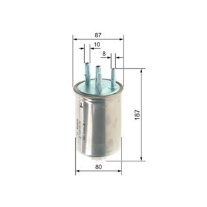 F 026 402 740 BOSCH Kütusefilter     