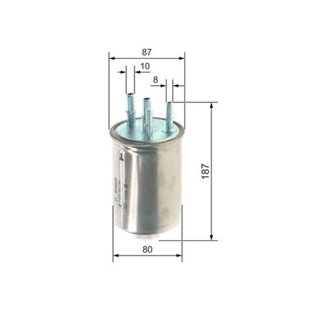 F 026 402 740 Fuel Filter BOSCH