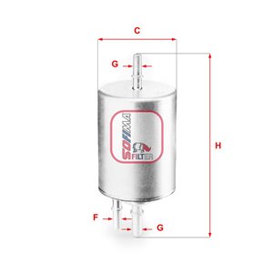 S 1831 B Kütusefilter SOFIMA - Top1autovaruosad