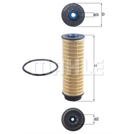 KX 564D Kütusefilter MAHLE