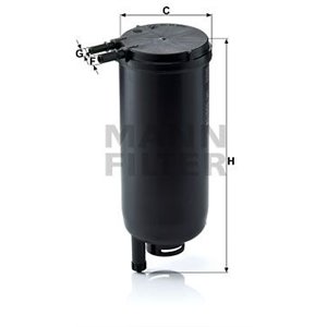 WK 939/14 x Fuel Filter MANN-FILTER - Top1autovaruosad