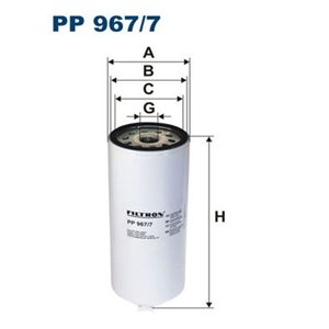 PP 967/7  Fuel filter FILTRON 