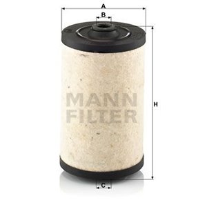 BFU 811 Топливный фильтр MANN-FILTER - Top1autovaruosad