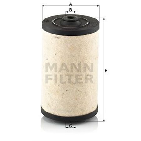 BFU 811 Kütusefilter MANN-FILTER