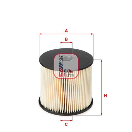 S 6003 NE Fuel Filter SOFIMA