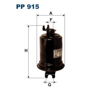 PP 915 Топливный фильтр FILTRON - Top1autovaruosad