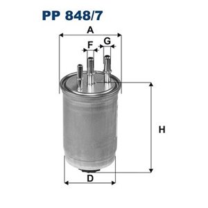 PP 848/7  Fuel filter FILTRON 