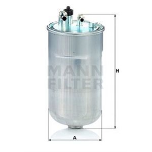 WK 8021 Топливный фильтр MANN FILTER      - Top1autovaruosad