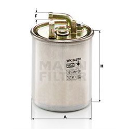 WK 842/20 Fuel Filter MANN-FILTER