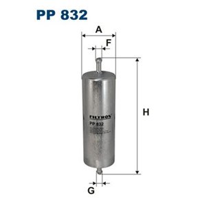 PP 832 Топливный фильтр FILTRON - Top1autovaruosad