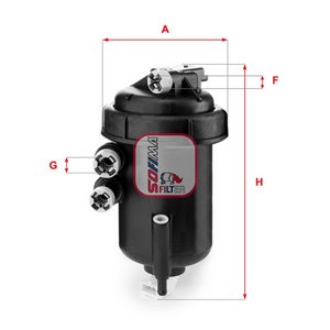 S 5127 GC Fuel Filter SOFIMA - Top1autovaruosad