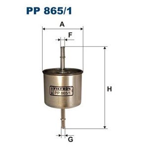 PP 865 1 Топливный фильтр FILTRON      - Top1autovaruosad