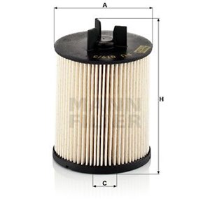 PU 819/3 x Fuel Filter MANN-FILTER - Top1autovaruosad