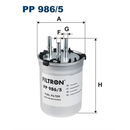 PP 986/5 Fuel Filter FILTRON