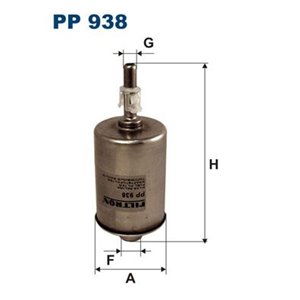 PP 938 Bränslefilter FILTRON - Top1autovaruosad