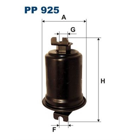 PP 925 Топливный фильтр FILTRON     