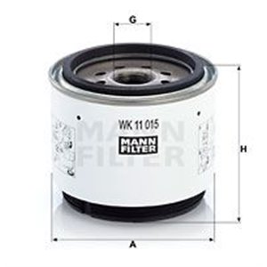 WK 11 015 X  Fuel filter MANN FILTER 