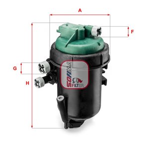 S 5173 GC Fuel Filter SOFIMA - Top1autovaruosad