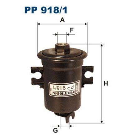 PP 918/1 FILTRON Kütusefilter     