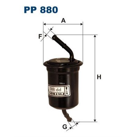 PP 880  Fuel filter FILTRON 