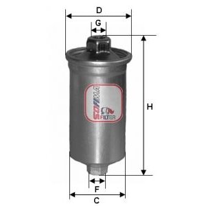 S 1699 B Kütusefilter SOFIMA - Top1autovaruosad