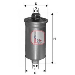 S1699B  Fuel filter SOFIMA 