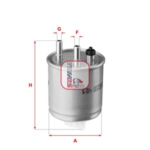 S 4117 NR Fuel Filter SOFIMA - Top1autovaruosad