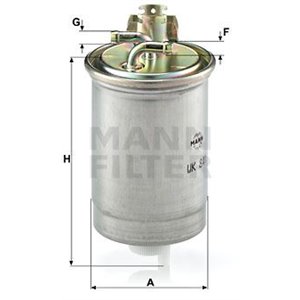WK 841  Fuel filter MANN FILTER  - Top1autovaruosad