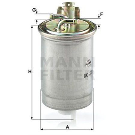 WK 841  Fuel filter MANN FILTER 