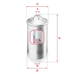 S1504B SOFIMA Kütusefilter    S 1504 B 