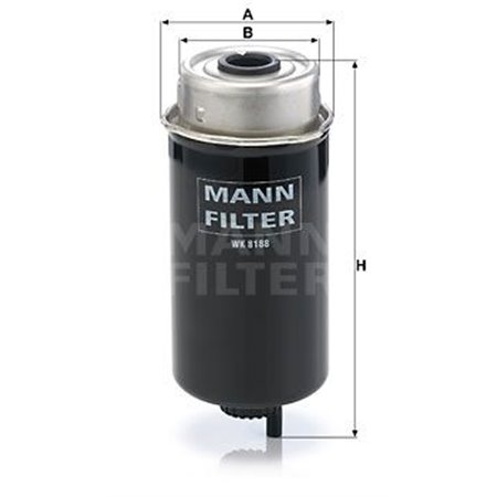 WK 8188 Fuel Filter MANN-FILTER