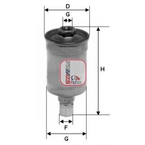 S1511B  Fuel filter SOFIMA  - Top1autovaruosad