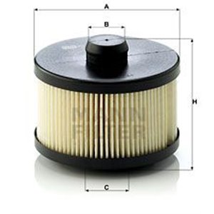 PU 10 001 x Fuel Filter MANN-FILTER - Top1autovaruosad