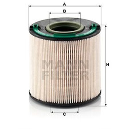 PU 1040 x Топливный фильтр MANN-FILTER