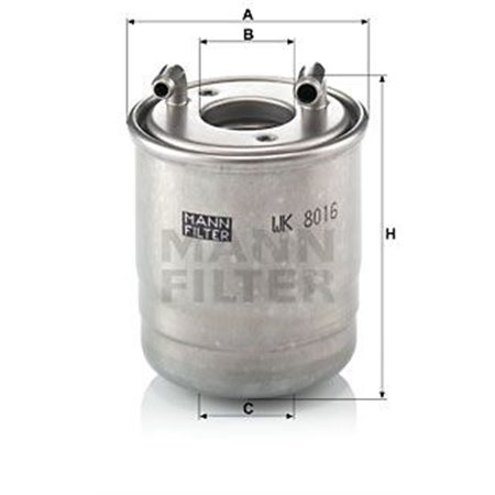 WK 8016 x Fuel Filter MANN-FILTER