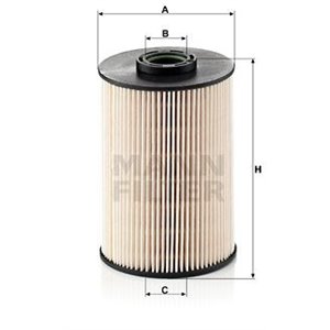 PU 937 x Fuel Filter MANN-FILTER - Top1autovaruosad