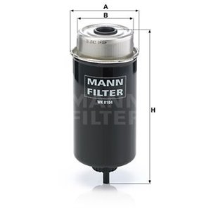 WK 8184 Kütusefilter MANN-FILTER - Top1autovaruosad