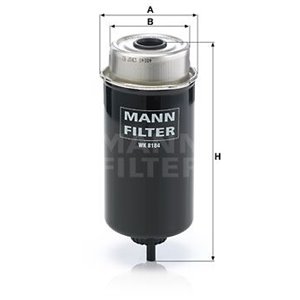 WK 8184 Топливный фильтр MANN-FILTER - Top1autovaruosad