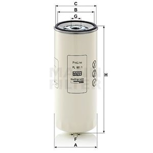 PL 601/1 x Fuel Filter MANN-FILTER - Top1autovaruosad