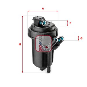 S1141GC  Fuel filter SOFIMA  - Top1autovaruosad