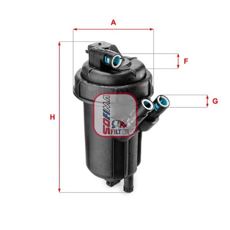 S 1141 GC Bränslefilter SOFIMA