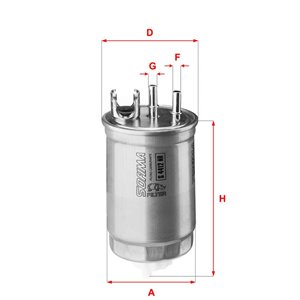 S4412NR  Fuel filter SOFIMA 