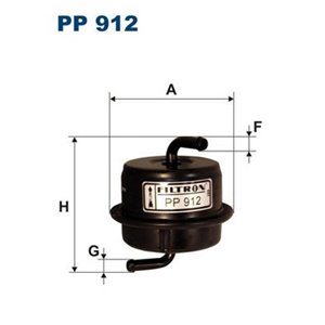 PP 912 Топливный фильтр FILTRON     