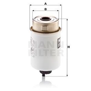 WK 8108 Топливный фильтр MANN-FILTER - Top1autovaruosad