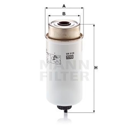 WK 8120 Fuel Filter MANN-FILTER