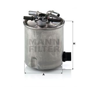 WK 9007 Топливный фильтр MANN-FILTER - Top1autovaruosad