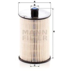 PU 820 X  Fuel filter MANN FILTER 