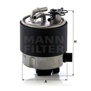 WK 9026 Топливный фильтр MANN-FILTER - Top1autovaruosad