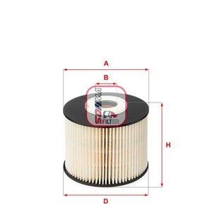 S6055NE  Fuel filter SOFIMA 