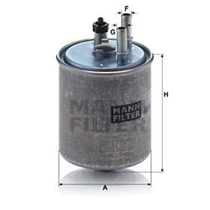 WK 918/2 X  Fuel filter MANN FILTER 